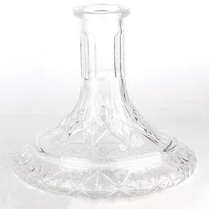 hookah glass shisha glass crystal cutting Glass Hookah Accessories