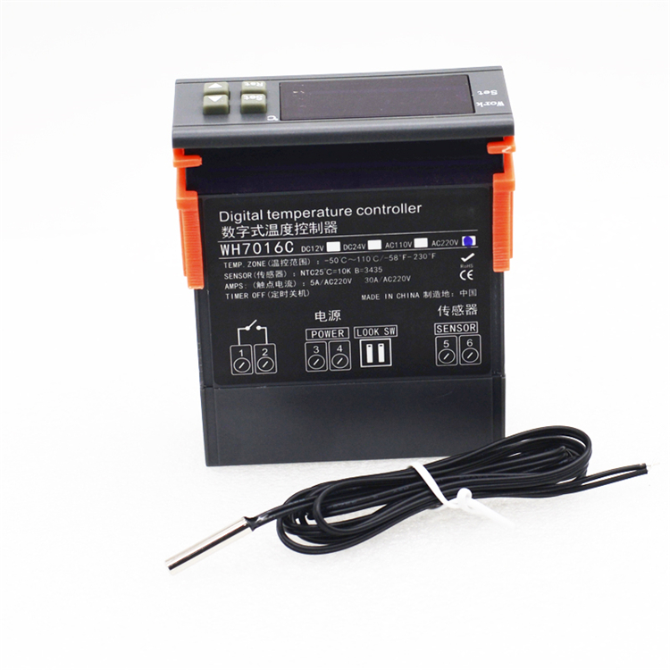 Popular Hot Selling High Quality Control Thermostat And Humidity Working Current 10A Temperature Controller