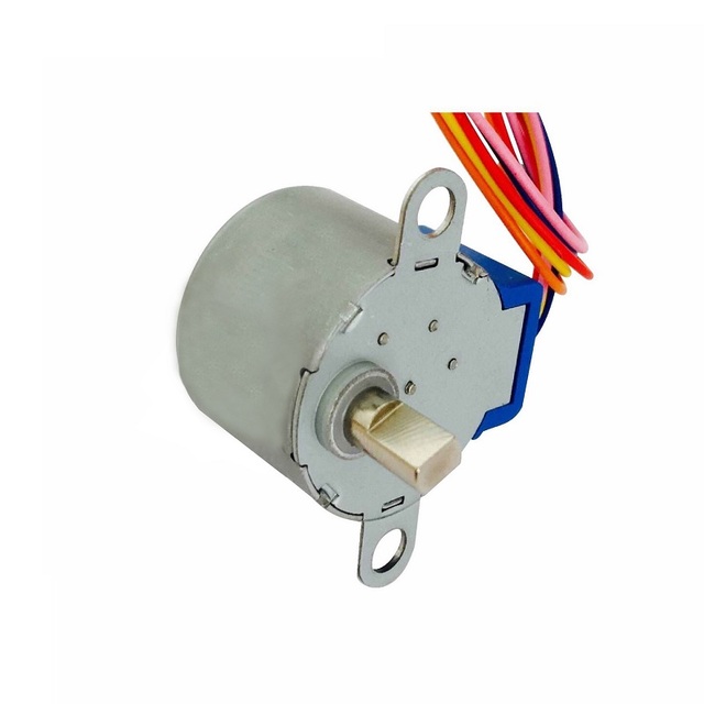 28BYJ48 Mini Micro PM Stepper Motor Integrated Metal Gearbox Type 7.5 Degree PM Stepping DC Motor for Electric Locks Application