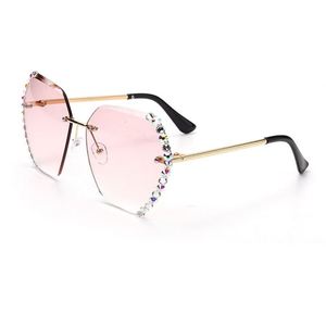 <span class=keywords><strong>Gafas</strong></span> <span class=keywords><strong>de</strong></span> sol cuadradas <span class=keywords><strong>de</strong></span> diamantes <span class=keywords><strong>de</strong></span> gran tamaño a la moda Vintage 2025 para mujer, <span class=keywords><strong>gafas</strong></span> <span class=keywords><strong>de</strong></span> sol con montura dorada sin montura <span class=keywords><strong>de</strong></span> marca <span class=keywords><strong>de</strong></span> lujo, diseño famoso - Product Image 4