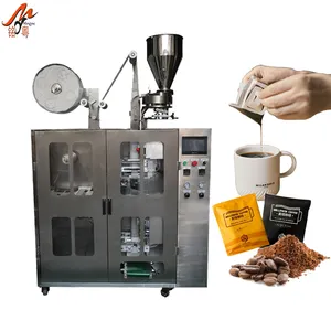 1g - 10g ultrasonic for inner bag Volumetric cup filler / Auger filler coffee grounds tea Drip coffee bag packaging machine