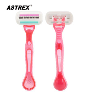 Maquinilla de Afeitar Desechable de Triple Hoja, Económica, para Mujer - Product Image 1