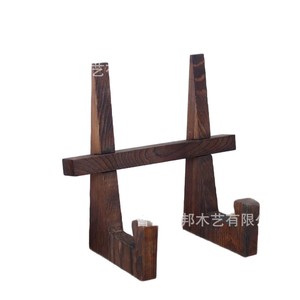 Estante de madera para recetas, soporte de escritorio de madera maciza para leer libros de cocina y tabletas - Product Image 2