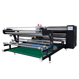 Vente directe usine Nouvelle presse à chaud pneumatique automatique multifonction large rouleau-à-rouleau pour vêtements par transfert à rouleaux - Product Image 5