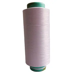 Текстурированная пряжа розового 804 цвета нейлоновая пряжа 70d/24f цветная DTY