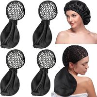 Filet à cheveux résille filet à cheveux Slouchy couverture casquettes chapeau pour chefs et cuisiniers couvre-chef Rastafari