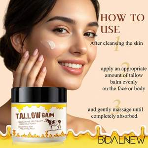 Balsamo Idratante Biologico OEMO ODM in Crema di Sebo Montato, Crema Viso Nutriente e Idratante per la Cura della Pelle - Product Image 6