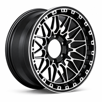 Jantes en alliage d'aluminium AL 17 pouces Flow Form, tout-terrain, 6x139.7, noir mat, pour Bronco Wrangler Raptor Land Cruiser