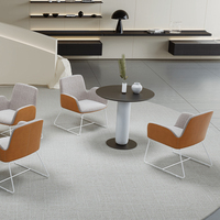 Canapé paresseux en tissu de luxe à lumière rouge dossier de chaise de bureau unique expérience assise confortable meubles de chaise de loisirs