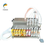 Machine de capsulage de remplissage liquide Doypack de poche de bec de bureau semi-automatique