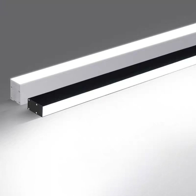 Aluminium Profile LED Linear Light 55W With Sensor 5-Year Warranty ROHS Certified for Office Parking Lot Hotel Use