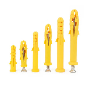 Conghui CH-WPAS Galvanized Plastic Nylon Countersunk Head Bright Anchor Expansion Plug Bolts for Wall Fixing <b>M4</b>-M12 - Product Image 4