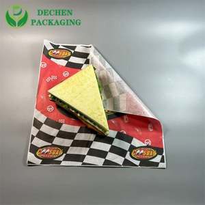 กระดาษห่อเบอร์เกอร์สำหรับแซนด์วิช - กันน้ำมันและปรับแต่งได้ - Product Image 5