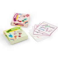 Tarjetas Educativas Infantiles Personalizadas CMYK, Tarjetas de Memoria en Papel Couché, Folletos de Aprendizaje para Niños