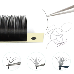 Großhandel Verkäufer einzelne individuelle Nerzstreifen Verlängerungen 0,07 mm Synthetisches Haar <span class=keywords><strong>Korea</strong></span> PBT natürlich lang 7 mm kostenlose Proben Schalen - Product Image 2