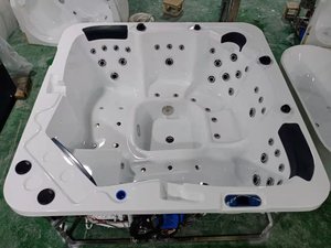 5 người 2 phòng chờ bơi hồ bơi ngoài trời <span class=keywords><strong>Spa</strong></span> bồn tắm nước nóng với bể sục Bồn tắm <span class=keywords><strong>massage</strong></span> xách tay <span class=keywords><strong>Spa</strong></span> - Product Image 2