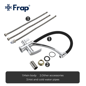 Frap zhejiang-grifo de latón con filtro de agua potable para cocina, grifería de fregadero montado en cubierta, cabezal de frega - Product Image 6
