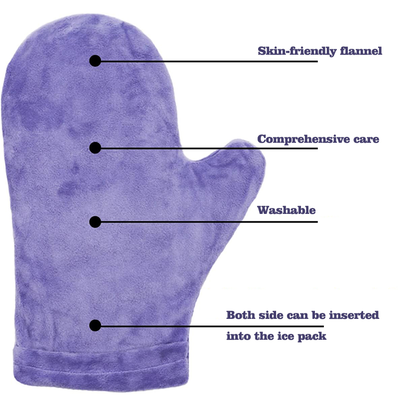 custom hot and cold therapy pain relieving gloves hand gel ice pack glove