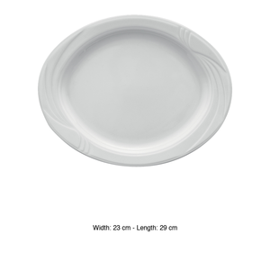 จานเสิร์ฟทรงวงรีอาร์คาเดีย 29 × 23 ซม. ลูเบียนา - Product Image 3