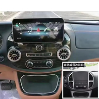 Benz Vito 12 Kombinasyon Araç Radyo Çerçevesi, GPS Geri Görüş Kamerası, Geri Görüş Yardımcısı, Dokunmatik Ekran, Dahili GPS Araç Radyosu