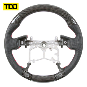 Volante de Fibra de Carbono Real TDD Compatible con Toyota 4Runner 2010 2011 2012 2013 2014 2015 2016 2017 2018 2019 2020 - Product Image 3