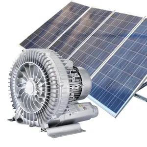 Hot Sale Durable Ring Blower Solar Panel Energy Air Pump Vortex Blower Price
