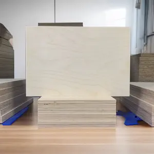 Wholesale ENF E0 Marine Plywood 4x8 18mm Thick With Birch Surface Eucalyptus Core For High-Grade Furniture Cabinet Decoration