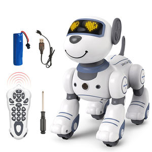 Robot Educativo Programable con Control Remoto, Juguete de Perro Bailarín con Luz y Sonido, Funciona con Batería de Iones de Litio, Juguete de Plástico para Niños - Product Image 1