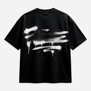 T-Shirt con Stampa Digitale Personalizzata, Grafica <span class=keywords><strong>Gotica</strong></span>, 230gsm 100% Cotone, Oversize, Stile Hip Hop Streetwear - Product Image 1