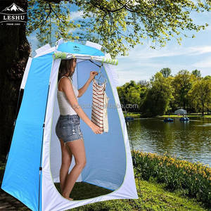 Leshu - Tienda de Campaña Portátil para Exteriores, con Función de Vestidor, Baño, Ducha y <span class=keywords><strong>Toldo</strong></span>, con Bolsa de Transporte - Product Image 3