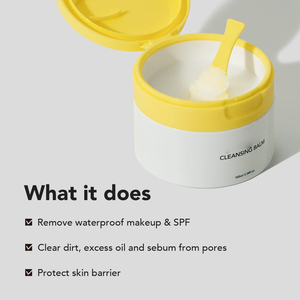 Baume nettoyant pour le visage végan de marque privée <span class=keywords><strong>démaquillant</strong></span> sans danger pour les extensions de cils pour un maquillage imperméable qui se transforme en <span class=keywords><strong>lait</strong></span> huileux - Product Image 2