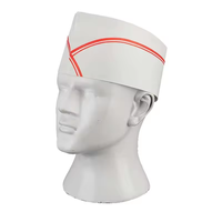 Topi Masak Sekali Pakai untuk Persediaan Besar, Topi Kerja Dapur untuk Dapur Komersial, Topi Koki