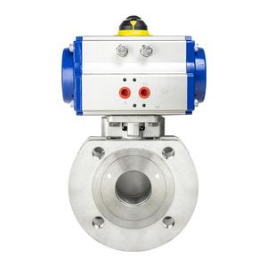 Válvula de bola delgada de retorno por resorte de acero inoxidable COVNA DN50 de 2 pulgadas - Product Image 2