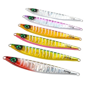 Señuelo de Pesca CHEERY de Largo Alcance para Agua Salada, 40g-100g, Luminoso, Rayado, para Lanzamiento desde Costa, Tipo Sardina - Product Image 2