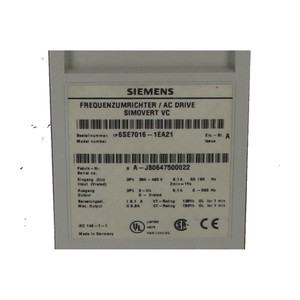 6SE7016-1EA21 SIMOVERT MASTERDRIVES ระบบควบคุมการเคลื่อนที่ 2.2 กิโลวัตต์ PLC - Product Image 4