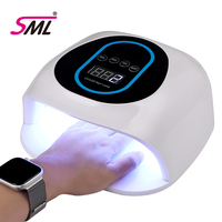 SML Langsung Menjual Lampu Kuku UV LED 108-Watt Terbaru Berdaya Tinggi Bahan Plastik Untuk Salon Profesional Pengeringan Cepat