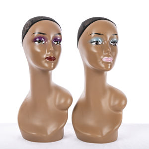 Tête de mannequin <span class=keywords><strong>pas</strong></span> <span class=keywords><strong>cher</strong></span> femme maquillage bijoux affichage perruque mannequin têtes pour perruques - Product Image 4