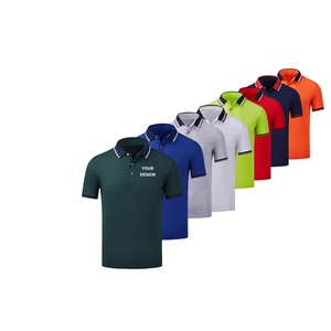 Venta al por mayor 100% algodón estampado bordado Logo hombres Polo Camisa lisa en blanco Golf Polo camiseta personalizada Polos - Product Image 1