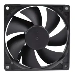 Hızlı fabrika kaynağı 60x60x25mm 6025 Fan 12v 24v sessiz 60mm Dc eksenel fırçasız akış soğutma fanı