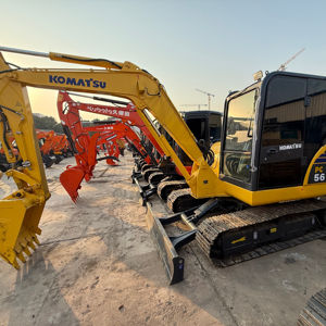 Excavadora Usada Komatsu PC56 PC70 de Tamaño Mini, 5 Toneladas, 6.5 Toneladas, Piezas Originales de Japón, Buen Estado, Precio Competitivo - Product Image 1