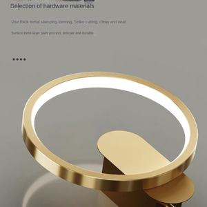 Простой современный роскошный настенный светильник в скандинавском стиле с сенсорным управлением, спальня, коридор, гостиная, длинная полоса, светодиодный прикроватный светильник - Product Image 4