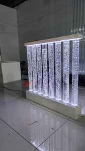 Fontaine à miroir personnalisée Décoration intérieure Maison Lumières LED Décoration extérieure <span class=keywords><strong>Jardin</strong></span> Cour Cascade <span class=keywords><strong>en</strong></span> acier inoxydable - Product Image 3
