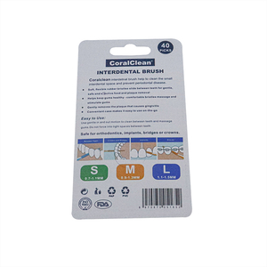 Paquete de caja Cepillo interdental cepillo dental de ortodoncia cepillo <span class=keywords><strong>interdent</strong></span> cuidado bucal - Product Image 2