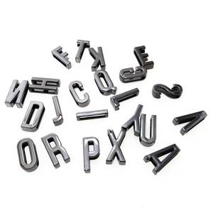Alphabet Letter Charms for Pet Collars Custom Slide On <b>Initial</b> Accessories for Dog Necklaces <b>Bracelets</b> and DIY Jewelry - Product Image 1