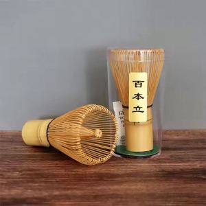 Batidor de Té Matcha de Bambú Hecho a Mano, Chasen de Bambú Natural de Alta Calidad, Logotipo Personalizado, Incluye Suministros de Papel para Café, Té y Espresso - Product Image 4