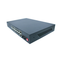 CX-S1604GF Commutateur réseau PoE intelligent non géré à 16 ports avec port électrique 100M Commutateur à fibre optique