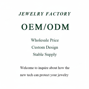 Fábrica de joyería personalizada de alta calidad chapado en rodio boda 925 Collar de plata anillo pendiente fabricante de joyería - Product Image 1