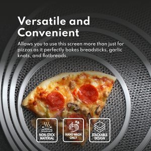 Rejilla Redonda de Aluminio Versátil, Superior, Resistente y Fácil de Limpiar para Cocina, Restaurante, Hotel, Comercial, para Hornear Pizza - Product Image 4