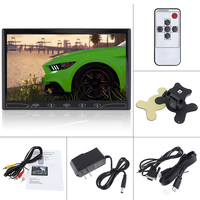 Moniteur de voiture AV ultra-fin de 10,1 pouces, durable, meilleur prix, écran de voiture AHD, moniteur LCD pour camion, camping-car, avec caméra, 4 entrées vidéo
