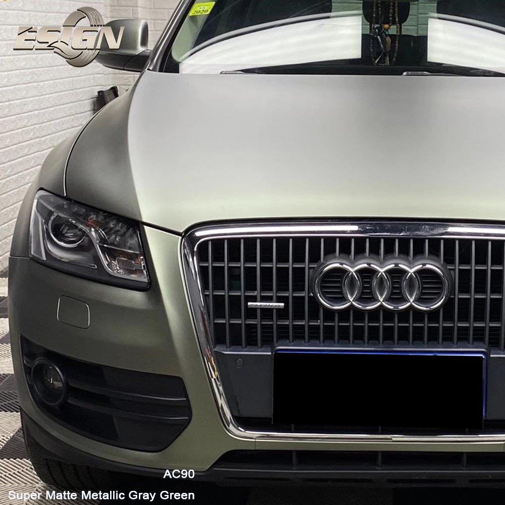 Super Matte Metallic Gray Green